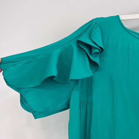 Lilly Pulitzer Ruffle Short Sleeve Ana Top, large, NWOT - Picture 9 of 11